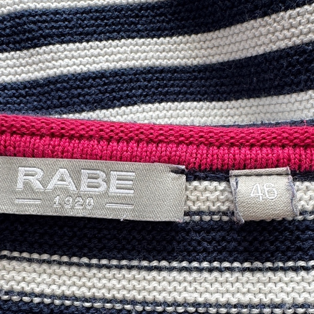 Rabe Stripe Knit Sweater Navy and White - Picture 6 of 9